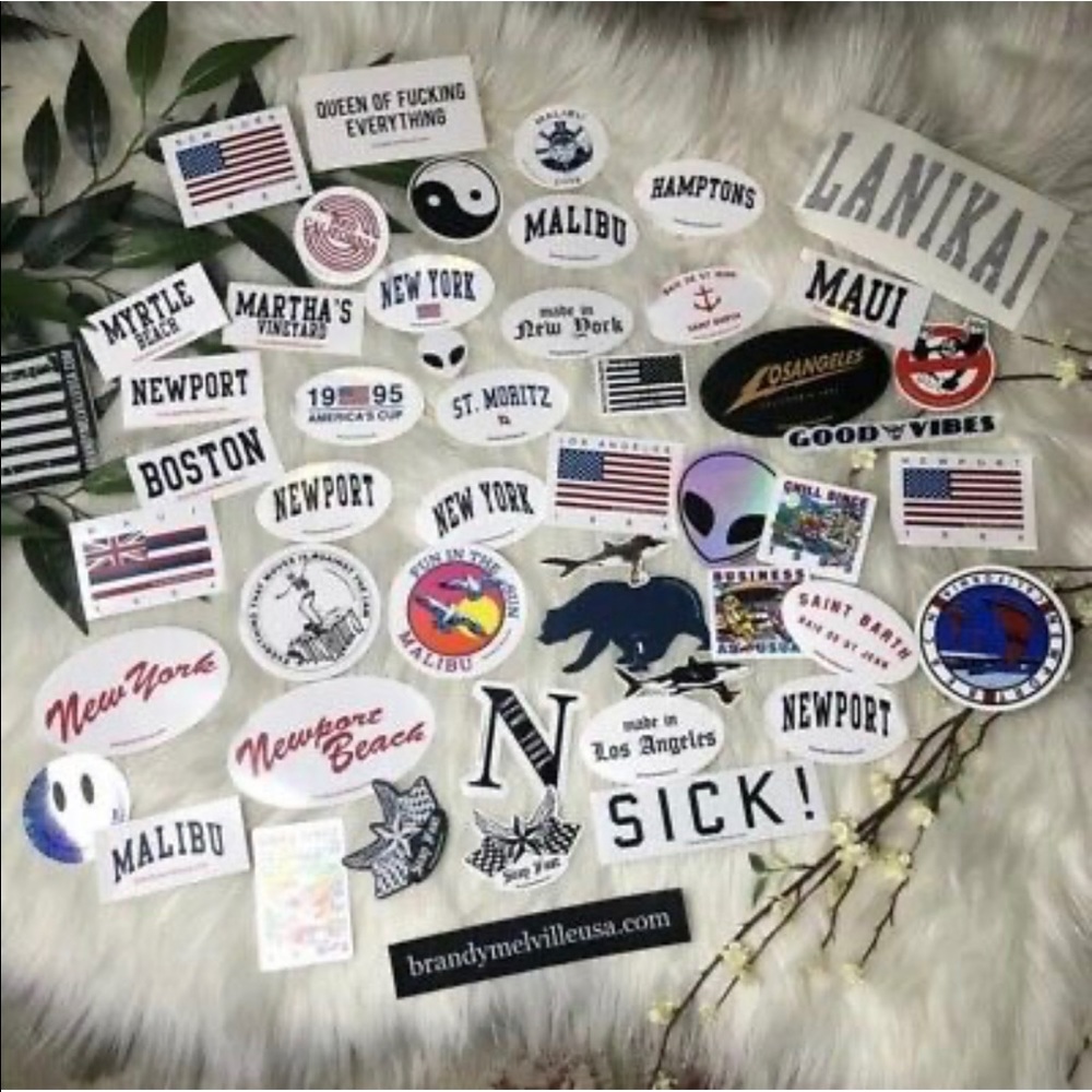 100 Brandy stickers